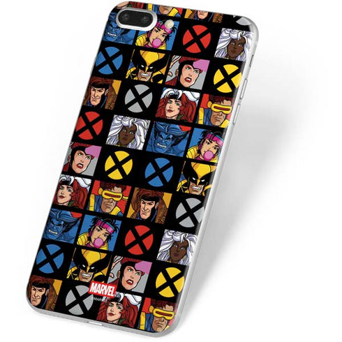 Marvel X-Men Pattern iPhone 8 Plus Skin